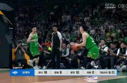 在辽宁队赛场上演CBA季后赛，绝杀，引发弹幕炸裂