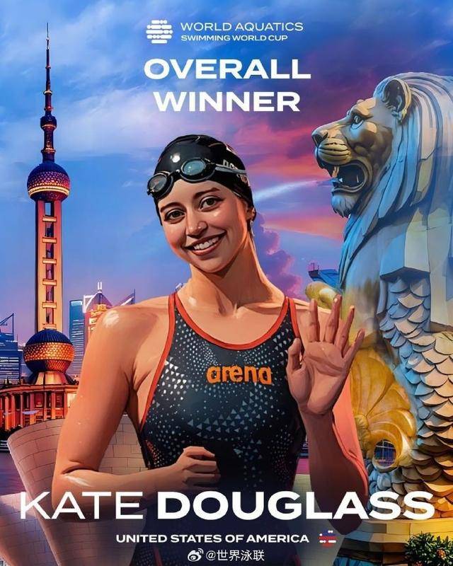 美国游泳名将再添一金,强势领先 美国游泳名将再添一金,强势领先